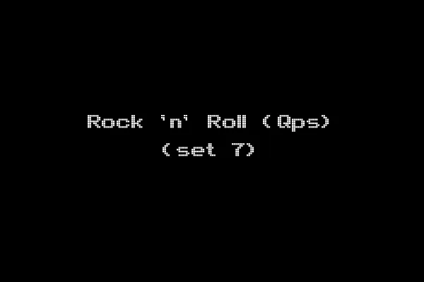 Rock 'n' Roll (Qps) (set 7)