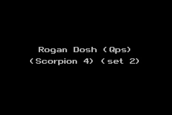 Rogan Dosh (Qps) (Scorpion 4) (set 2)