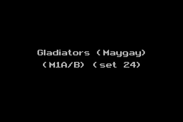 Gladiators (Maygay) (M1A/B) (set 24)