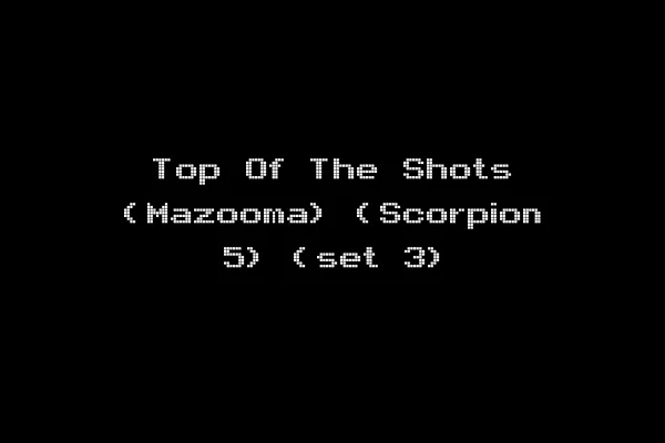 Top Of The Shots (Mazooma) (Scorpion 5) (set 3)
