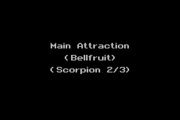 Main Attraction (Bellfruit) (Scorpion 2/3)