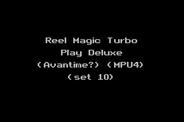 Reel Magic Turbo Play Deluxe (Avantime?) (MPU4) (set 10)