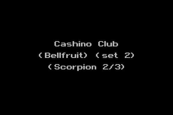 Cashino Club (Bellfruit) (set 2) (Scorpion 2/3)