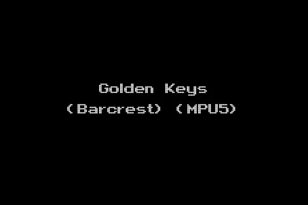 Golden Keys (Barcrest) (MPU5)