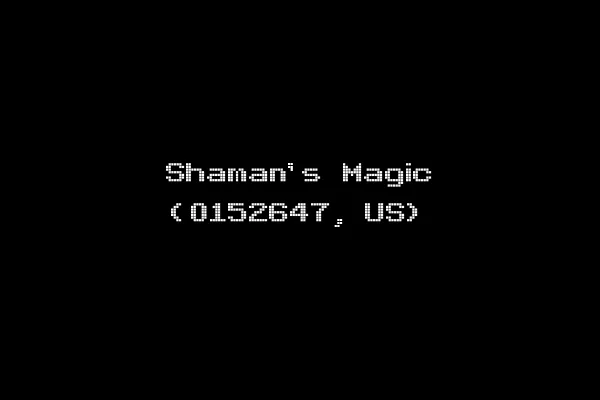 Shaman's Magic (0152647, US)