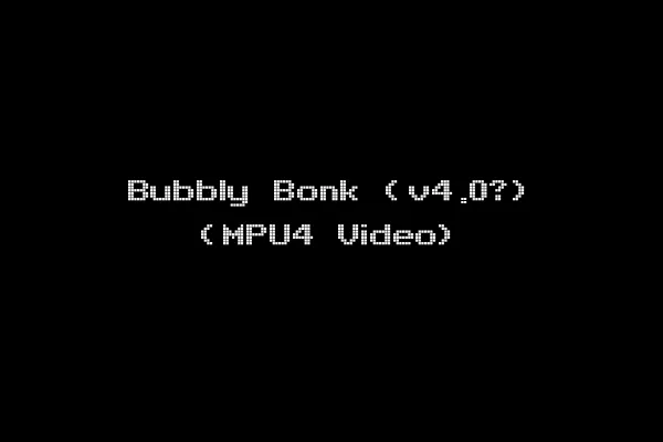 Bubbly Bonk (v4.0?) (MPU4 Video)