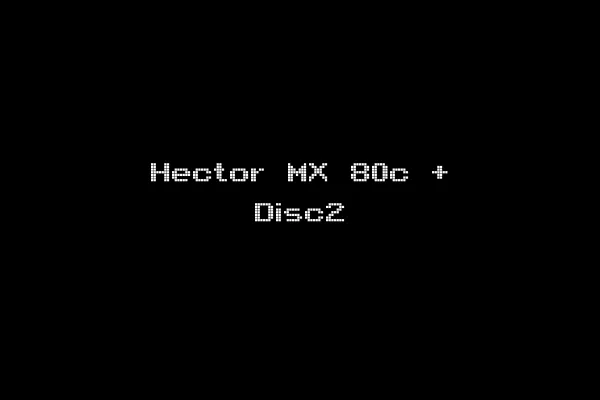 Hector MX 80c + Disc2