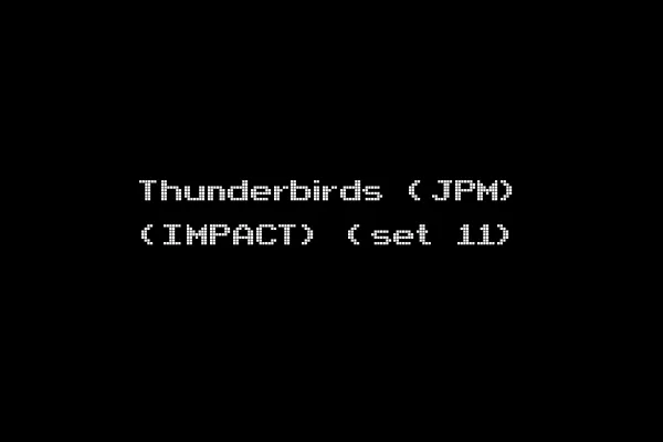 Thunderbirds (JPM) (IMPACT) (set 11)