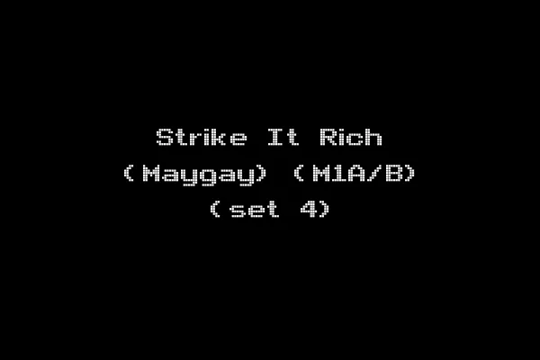 Strike It Rich (Maygay) (M1A/B) (set 4)
