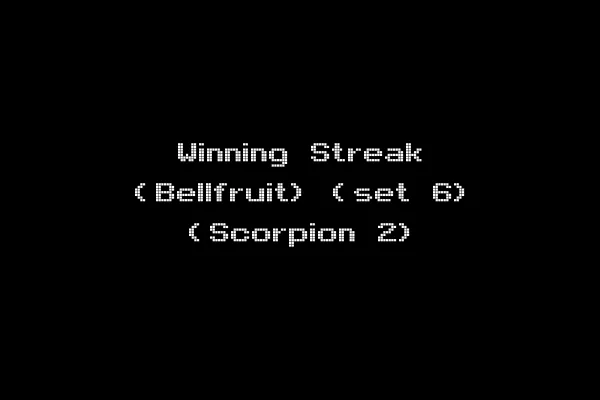 Winning Streak (Bellfruit) (set 6) (Scorpion 2)