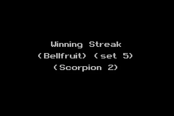 Winning Streak (Bellfruit) (set 5) (Scorpion 2)