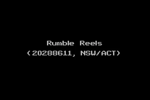 Rumble Reels (20288611, NSW/ACT)