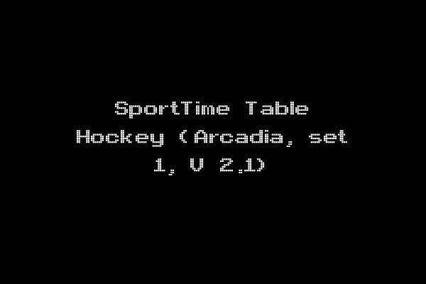 SportTime Table Hockey (Arcadia, set 1, V 2.1)