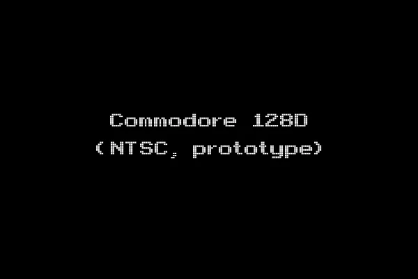 Commodore 128D (NTSC, prototype)
