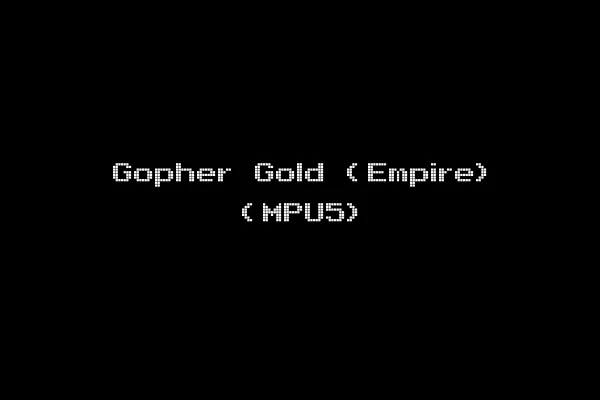 Gopher Gold (Empire) (MPU5)