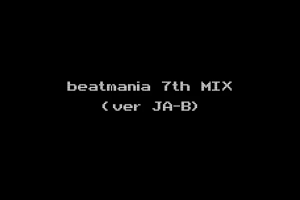 beatmania 7th MIX (ver JA-B)