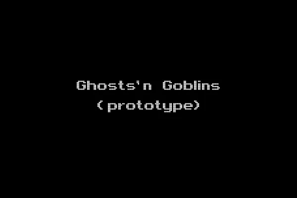 Ghosts'n Goblins (prototype)