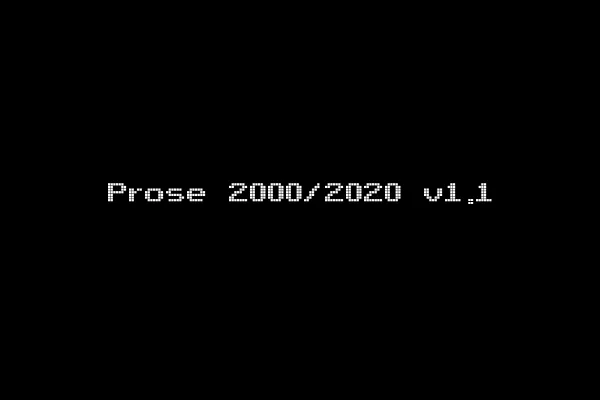 Prose 2000/2020 v1.1