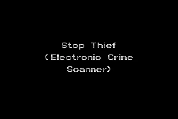 Stop Thief (Electronic Crime Scanner)