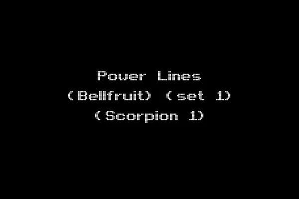 Power Lines (Bellfruit) (set 1) (Scorpion 1)