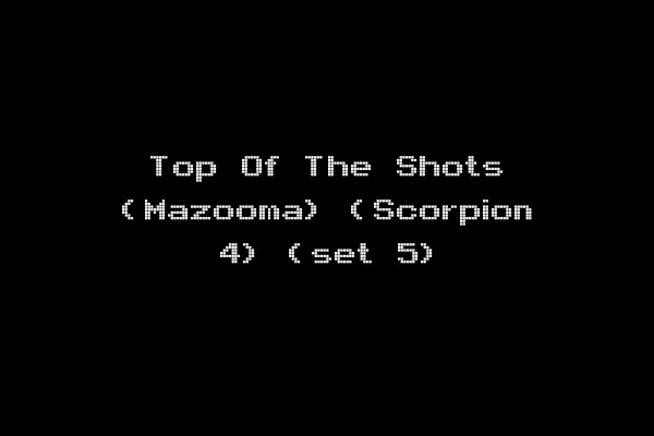 Top Of The Shots (Mazooma) (Scorpion 4) (set 5)