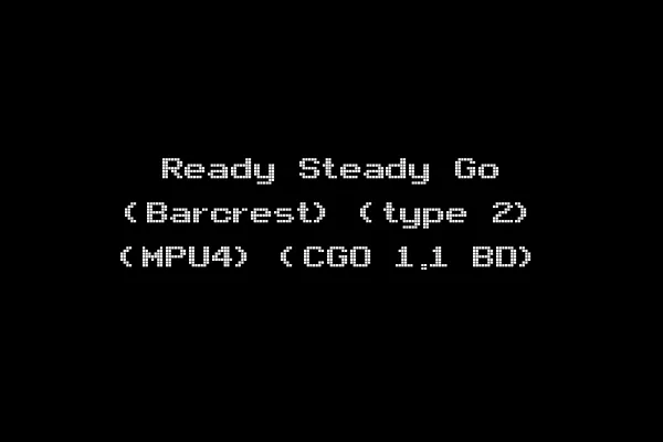 Ready Steady Go (Barcrest) (type 2) (MPU4) (CGO 1.1 BD)