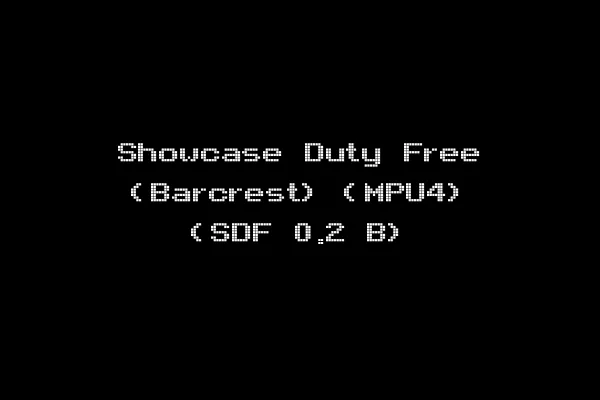 Showcase Duty Free (Barcrest) (MPU4) (SDF 0.2 B)
