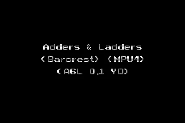 Adders & Ladders (Barcrest) (MPU4) (A6L 0.1 YD)