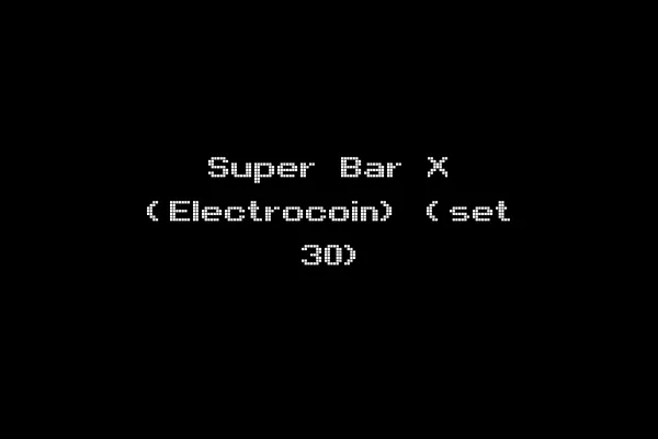 Super Bar X (Electrocoin) (set 30)