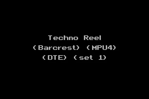 Techno Reel (Barcrest) (MPU4) (DTE) (set 1)