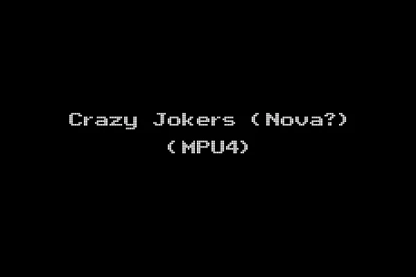 Crazy Jokers (Nova?) (MPU4)