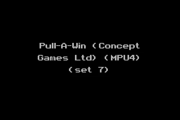 Pull-A-Win (Concept Games Ltd) (MPU4) (set 7)