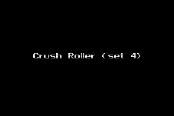Crush Roller (set 4)