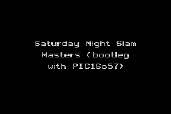 Saturday Night Slam Masters (bootleg with PIC16c57)