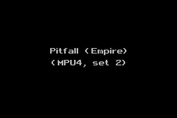 Pitfall (Empire) (MPU4, set 2)