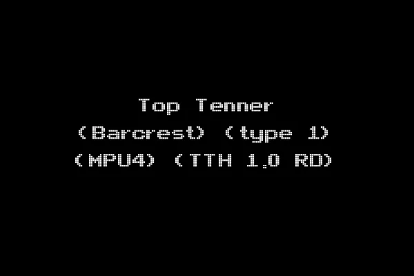 Top Tenner (Barcrest) (type 1) (MPU4) (TTH 1.0 RD)