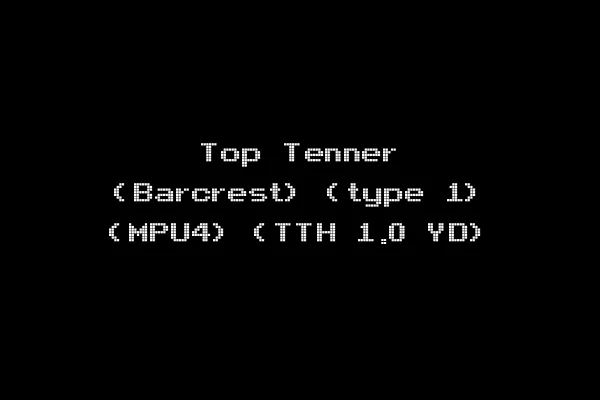 Top Tenner (Barcrest) (type 1) (MPU4) (TTH 1.0 YD)