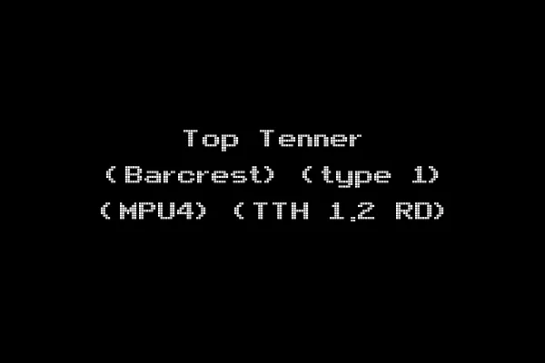 Top Tenner (Barcrest) (type 1) (MPU4) (TTH 1.2 RD)