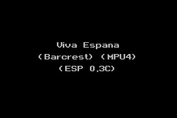 Viva Espana (Barcrest) (MPU4) (ESP 0.3C)