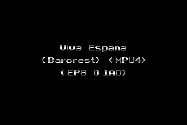 Viva Espana (Barcrest) (MPU4) (EP8 0.1AD)