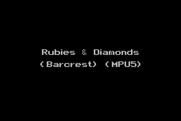 Rubies & Diamonds (Barcrest) (MPU5)