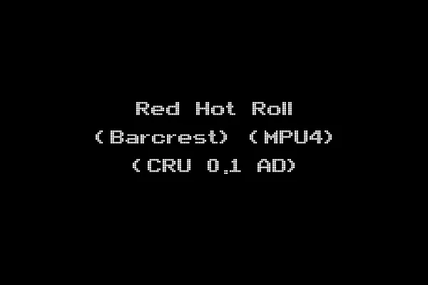 Red Hot Roll (Barcrest) (MPU4) (CRU 0.1 AD)