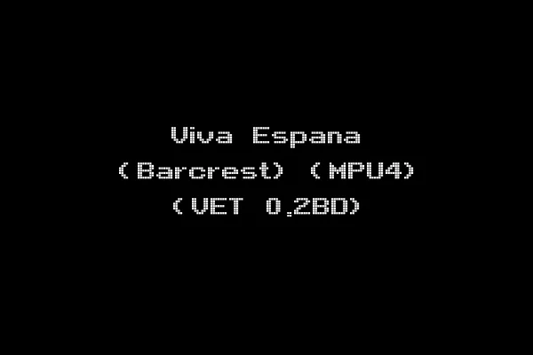 Viva Espana (Barcrest) (MPU4) (VET 0.2BD)