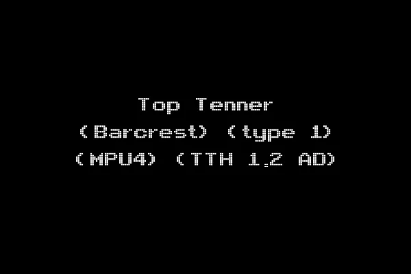 Top Tenner (Barcrest) (type 1) (MPU4) (TTH 1.2 AD)