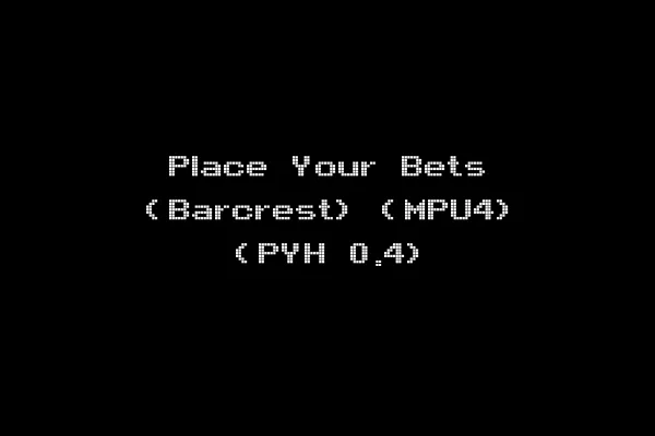 Place Your Bets (Barcrest) (MPU4) (PYH 0.4)