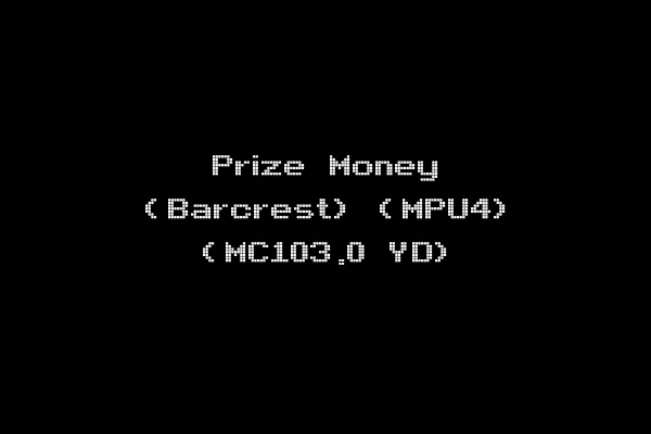 Prize Money (Barcrest) (MPU4) (MC103.0 YD)
