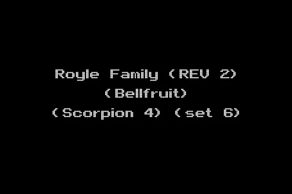 Royle Family (REV 2) (Bellfruit) (Scorpion 4) (set 6)