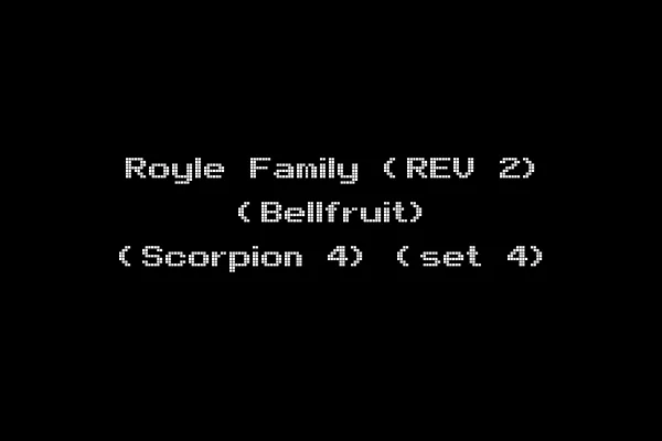 Royle Family (REV 2) (Bellfruit) (Scorpion 4) (set 4)