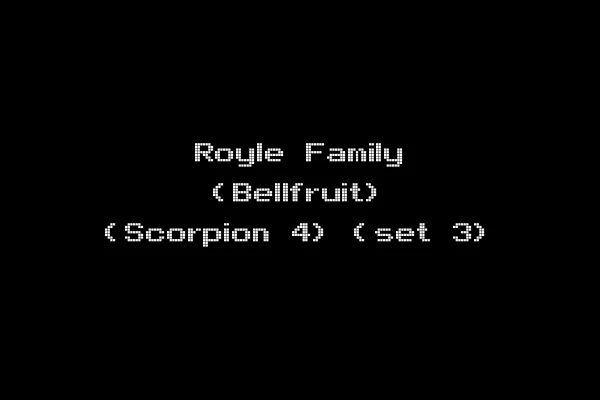 Royle Family (Bellfruit) (Scorpion 4) (set 3)