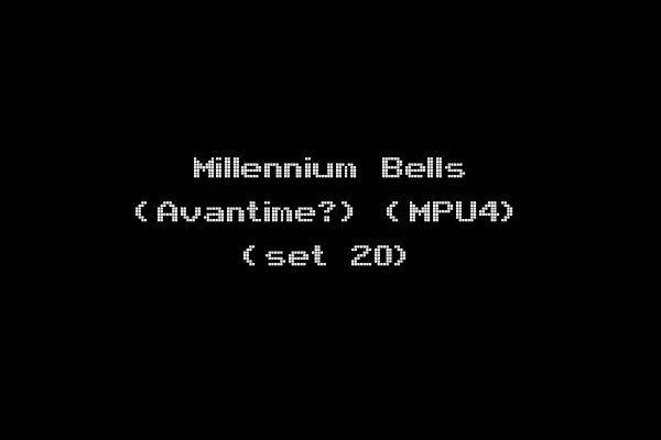 Millennium Bells (Avantime?) (MPU4) (set 20)